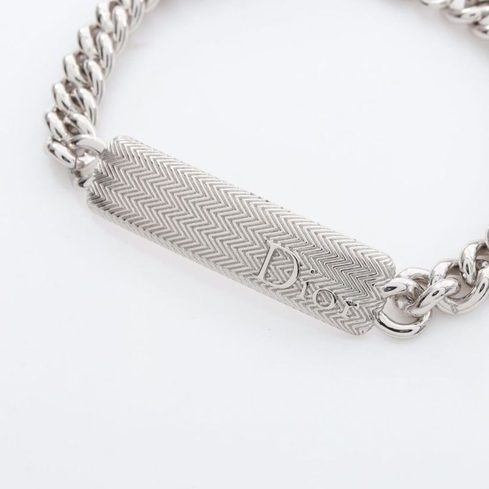 Dior Stainless Steel Chain Link Bracelet - Picture 2 of 6